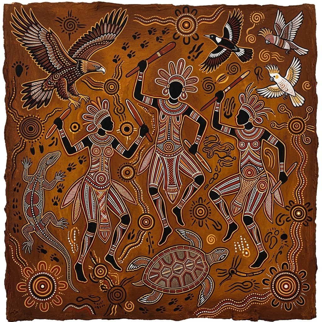 Indigenous Figure Painting