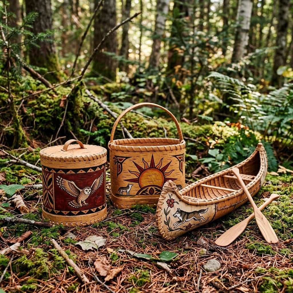 Birch Bark Crafts