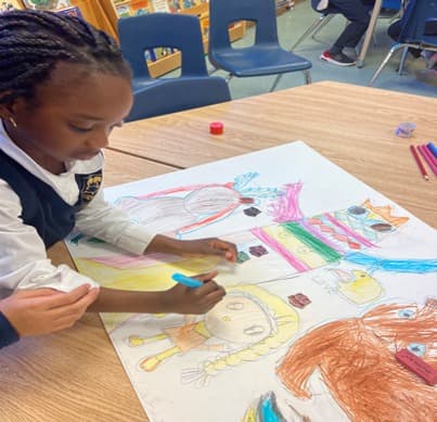 Close-up creative process