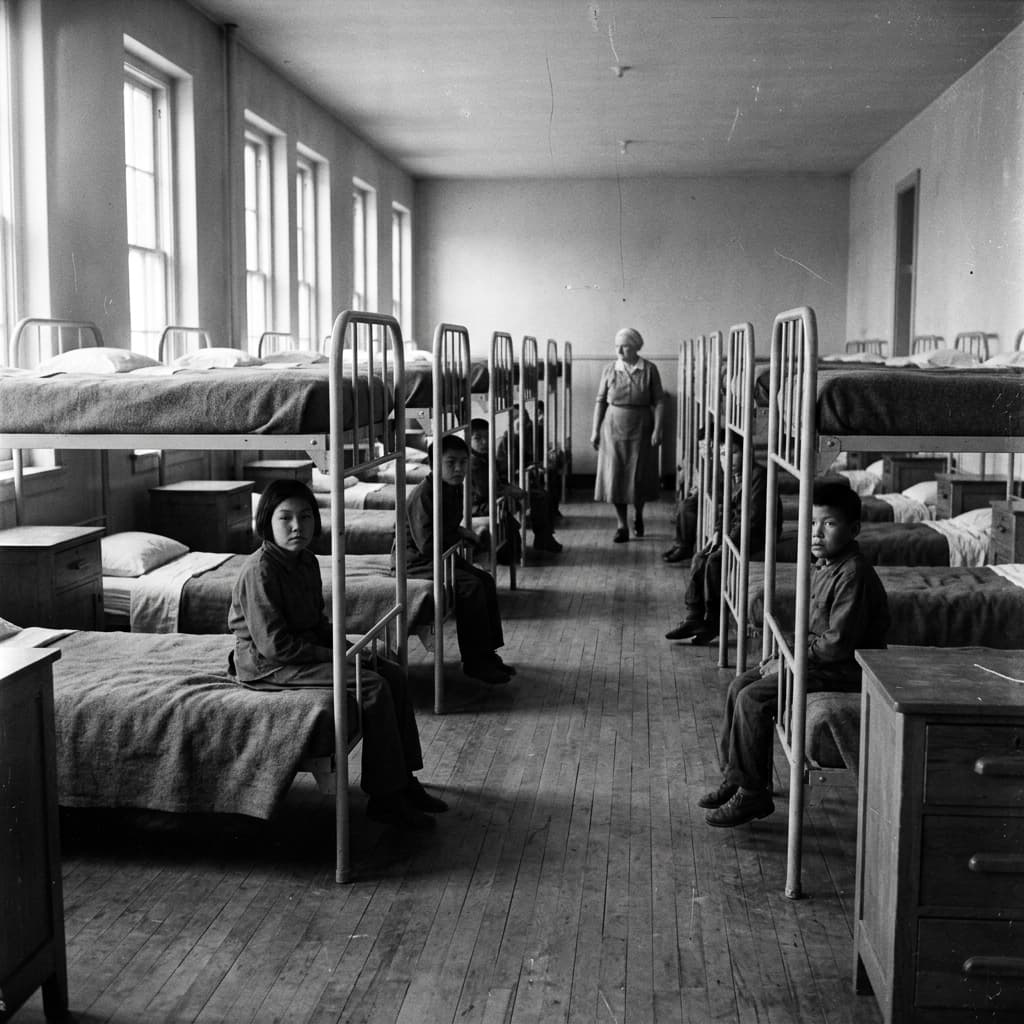 Residential school dormitory