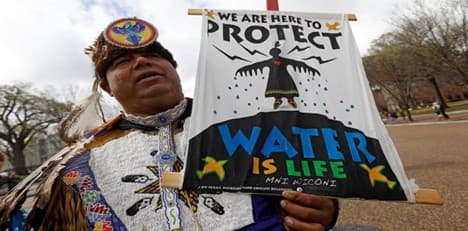 Indigenous Water Protector