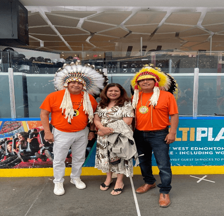 Connecting with Indigenous leaders and knowledge keepers.