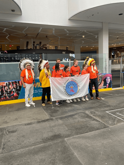 Supporting the Indigenous Sport Council of Alberta.