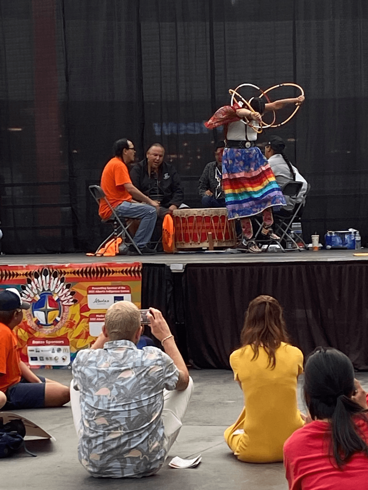 Passing knowledge through generations of storytelling.