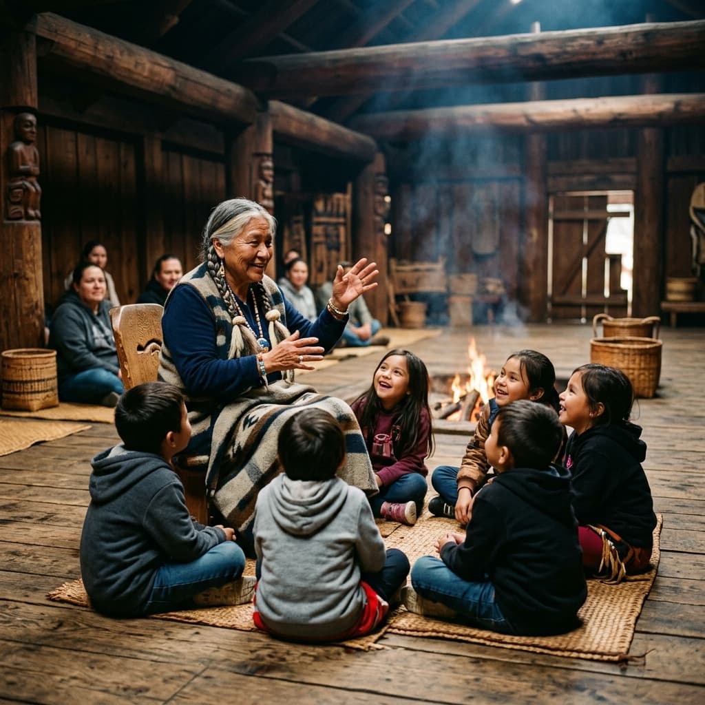 Storytelling in a traditional structure